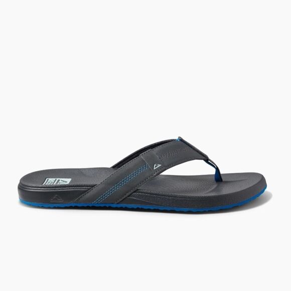REEF CUSHION PHANTOM GUNMETAL OCEAN MEN'S SANDAL SIZE 8 NWT in packaging - Picture 2 of 7